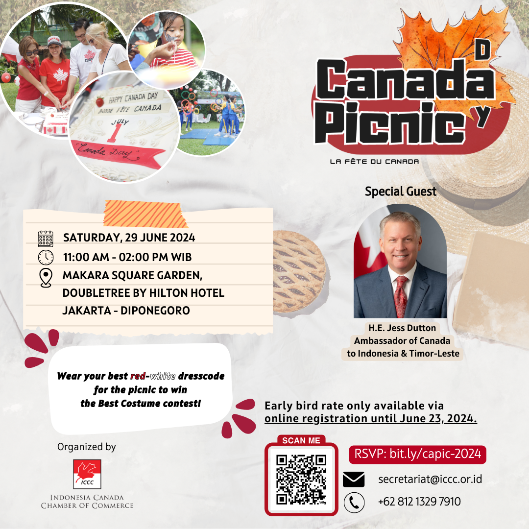 CANADA DAY PICNIC 2024 | Indonesia Canada Chamber of Commerce on Glue Up